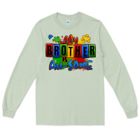 Matcha my brother is ausome autism Long Sleeve Tee - Zillion Design Studio