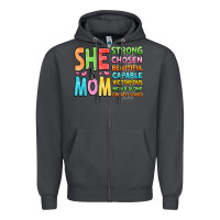 Smoke she is mom Zipper Hoodie - JahusDesignShop