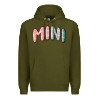 Army Green mini christmas plaid Premium Hoodie - MaliasSmallBusiness