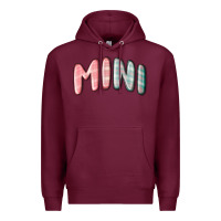 Burgundy mini christmas plaid Premium Hoodie - MaliasSmallBusiness