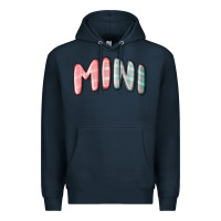 Navy mini christmas plaid Premium Hoodie - MaliasSmallBusiness