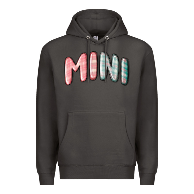 Mini Christmas Plaid Premium Hoodie by MaliasSmallBusiness | Teevron