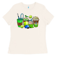 Bone tennis coffee cups Ladies Tee - AdoDesignShop