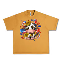 Peanut Butter cute cow fourth of july Urban Heavy Tee - texasbilliewilder