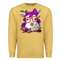 Antique Gold Cute baby lamb halloween Premium Sweatshirt - Jasminsmagicworld