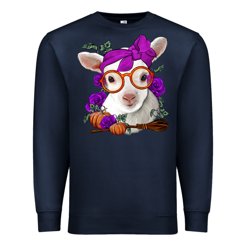 Cute Baby Lamb Halloween Premium Sweatshirt by Jasminsmagicworld | Teevron