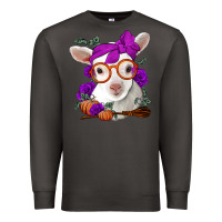 Smoke Cute baby lamb halloween Premium Sweatshirt - Jasminsmagicworld