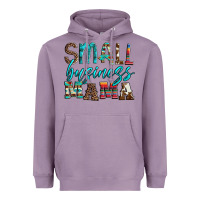 Lavender small business mama leopard turquoise aztec serape cowhide Heavyweight Hoodie - Artiststas