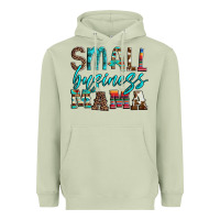 Matcha small business mama leopard turquoise aztec serape cowhide Heavyweight Hoodie - Artiststas