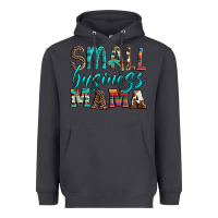 Smoke small business mama leopard turquoise aztec serape cowhide Heavyweight Hoodie - Artiststas