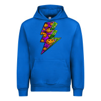 Cobalt halloween lightning bolt Urban Hoodie - BundleAndBundleShop
