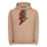 Pigment Burro halloween lightning bolt Urban Hoodie - BundleAndBundleShop
