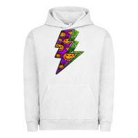 Pigment Lunar Rock halloween lightning bolt Urban Hoodie - BundleAndBundleShop