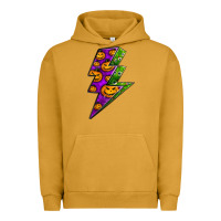 Pigment Peanut Butter halloween lightning bolt Urban Hoodie - BundleAndBundleShop