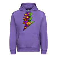 Tulip halloween lightning bolt Urban Hoodie - BundleAndBundleShop