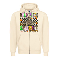 Sandshell dead inside but it's spooky season Zipper Hoodie - AdoDesignShop