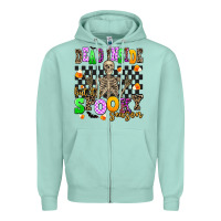 Dead Inside But It's Spooky Season Zipper Hoodie | Teevron