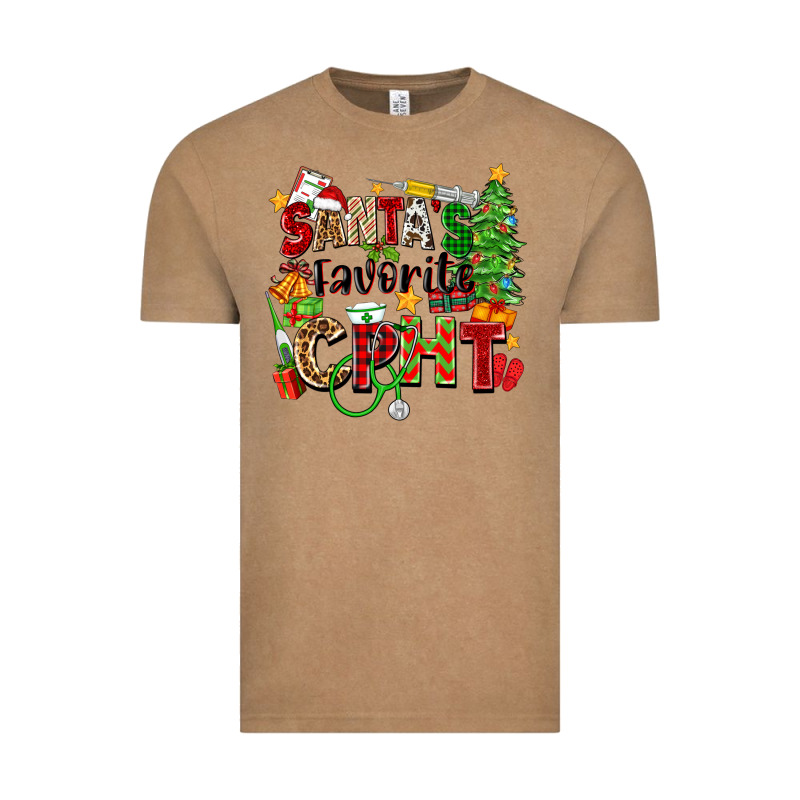 Santa's Favorite Cpht Vintage Tee by Zillion Design Studio | Teevron