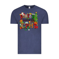Vintage Denim santa's favorite cpht Vintage Tee - Zillion Design Studio