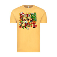 Vintage Mustard santa's favorite cpht Vintage Tee - Zillion Design Studio