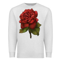 Oatmeal Heather Oklahoma Rose Illustrations Premium Sweatshirt - LillyAllenDesigns