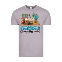 Vintage Zinc teachers change the world Vintage Tee - BarkalooDesign