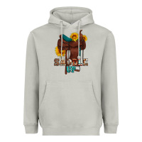 Moon Dust saddle up cowboy western sunflowers Heavyweight Hoodie - Artiststas