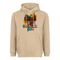 Mushroom saddle up cowboy western sunflowers Heavyweight Hoodie - Artiststas