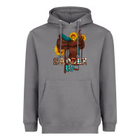 Storm saddle up cowboy western sunflowers Heavyweight Hoodie - Artiststas
