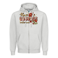 Dove Grey have courage and be kind Zipper Hoodie - JahusDesignShop