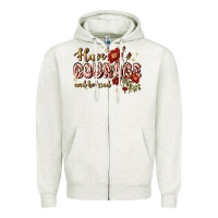 Oatmeal Heather have courage and be kind Zipper Hoodie - JahusDesignShop