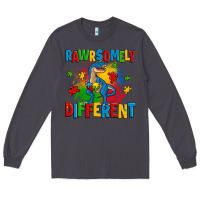 Smoke rawrsomely different autism trex Long Sleeve Tee - Zillion Design Studio