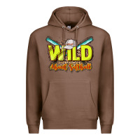 Chestnut wild about softball Premium Hoodie - NancyCooperArtShop
