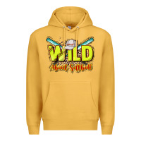Mustard wild about softball Premium Hoodie - NancyCooperArtShop
