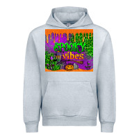 Heather Grey spooky vibes tumbler Urban Hoodie - BundleAndBundleShop