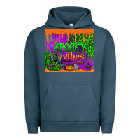 Pigment Midnight Navy spooky vibes tumbler Urban Hoodie - BundleAndBundleShop