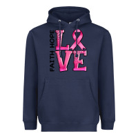 Navy faith hope love Heavyweight Hoodie - AdoDesignShop