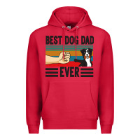 Cardinal Best Dog Dad Ever Premium Hoodie - Bettercallsaul