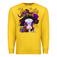 Lemon too cute to trick halloween baby calf Premium Sweatshirt - Jasminsmagicworld
