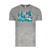 Cloud Rock merry christmas snowman gnomes Vintage Tee - Zillion Design Studio