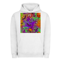 Pigment Lunar Rock halloween party seamless pattern Urban Hoodie - BundleAndBundleShop