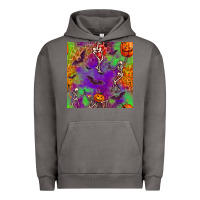 Pigment Tornado halloween party seamless pattern Urban Hoodie - BundleAndBundleShop