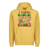 Antique Gold teach the smartest cookies Premium Hoodie - MaliasSmallBusiness