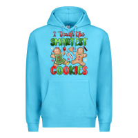 Ocean Blue teach the smartest cookies Premium Hoodie - MaliasSmallBusiness