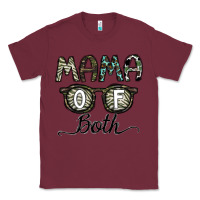 Burgundy mama of both Classic Tee - CowhideDigitalArt