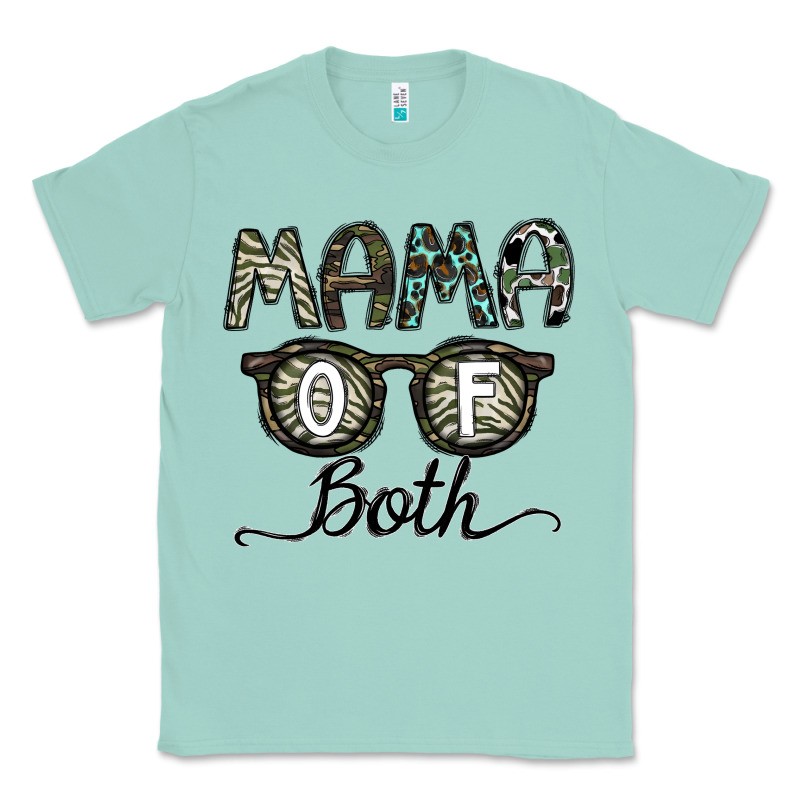 Mama Of Both Classic Tee by CowhideDigitalArt | Teevron
