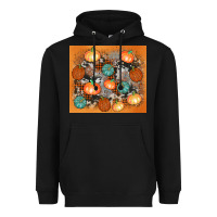Black cowhide pumpkin Heavyweight Hoodie - AdoDesignShop