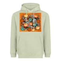 Matcha cowhide pumpkin Heavyweight Hoodie - AdoDesignShop