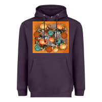 Plum cowhide pumpkin Heavyweight Hoodie - AdoDesignShop