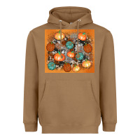 Toasted Coconut cowhide pumpkin Heavyweight Hoodie - AdoDesignShop